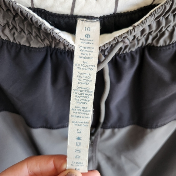 Lululemon Track To Reality Lined Pants Joggers Gym Running Track pants Size 10 - Picture 9 of 14